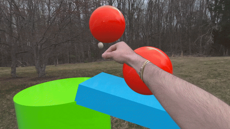 Vision3D spatial computing demonstration
